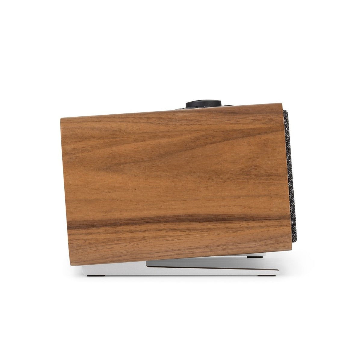 Ruark R3S Music System in Rich Walnut Veneer with Slate Grey Fabric Grille