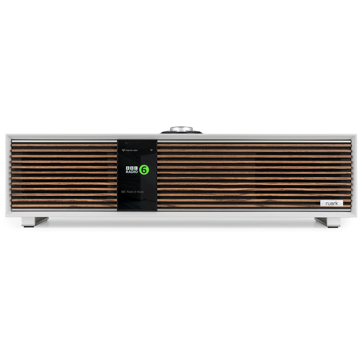 Ruark R410 Integrated Music System Soft Grey with R-CD100 USB CD Player Package