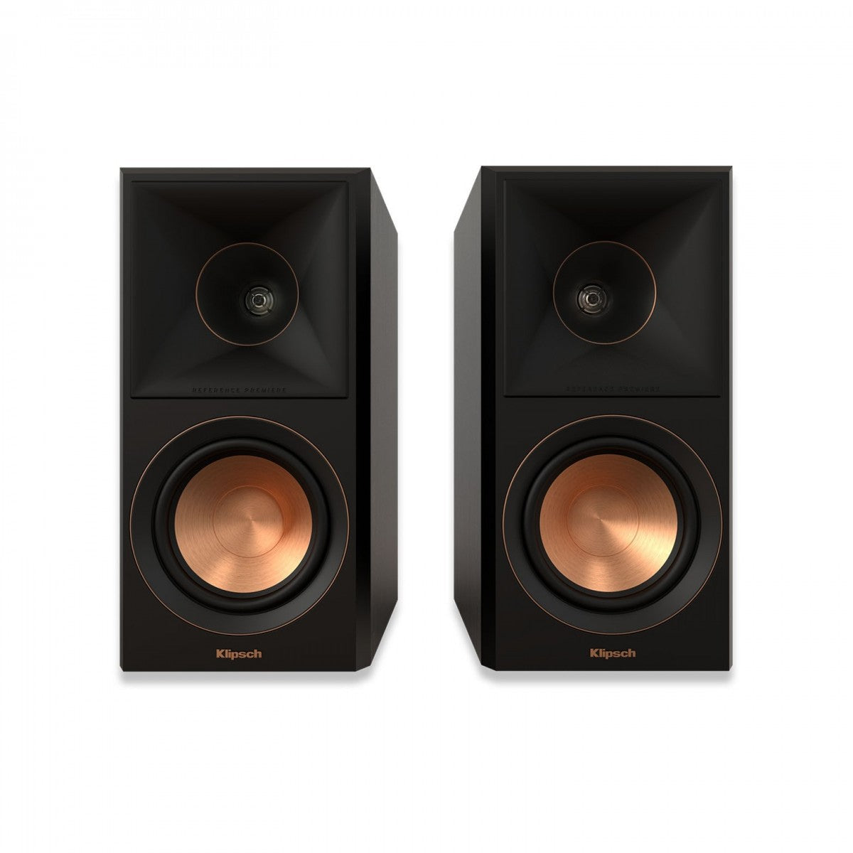 Ruark R610 Music Console with Klipsch RP-500M II Bookshelf Speakers Pair HiFi Package - Black