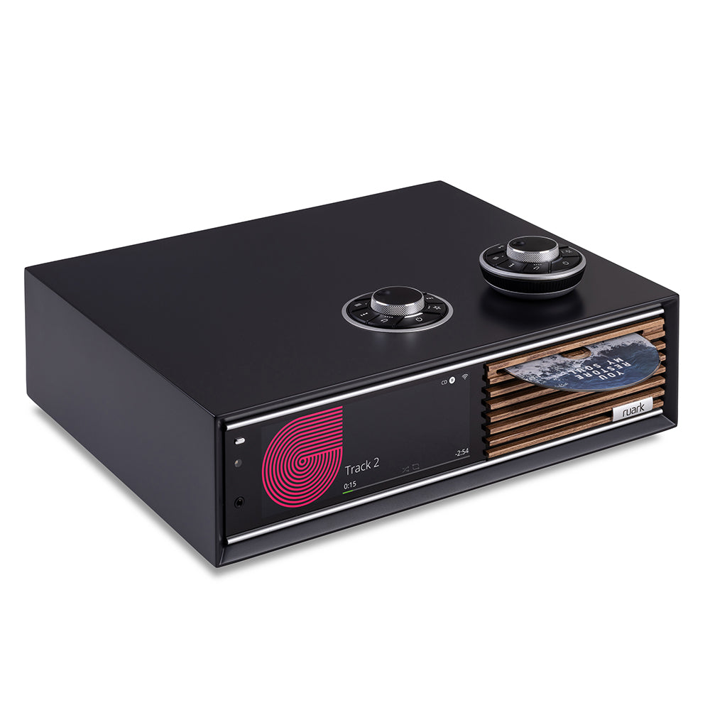 Ruark R710 CD Hi-Fi Console All-In-One System with CD Player & Streaming - Charcoal