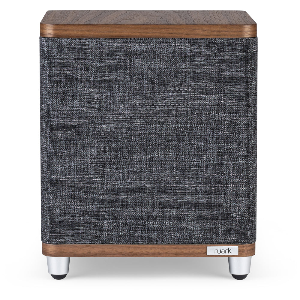 Ruark RS1 Subwoofer with MR1 MK3 Active Bluetooth Speakers Pair Rich Walnut