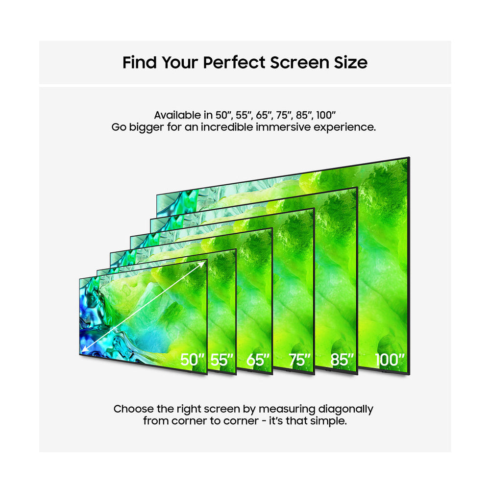 Samsung QE50QN80HAUXXU 50 Inch QN80H QLED Quantum Mini LED 4K Ultra HD HDR Smart AI TV 2026