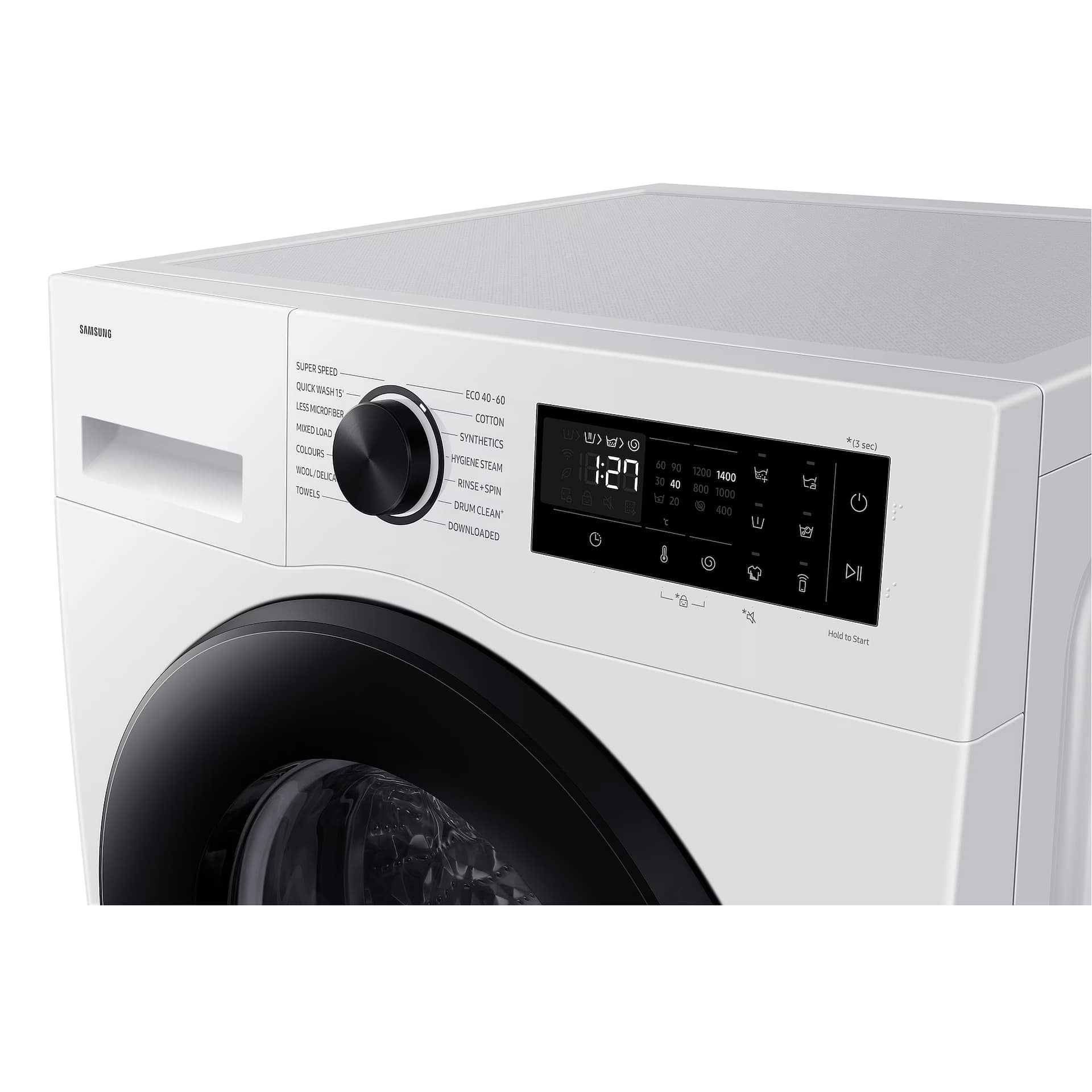 Samsung Series 5 AI Energy WW10FG5U34AEEU 10kg WiFi Connected Washing Machine with 1400 Spin White - A Rated