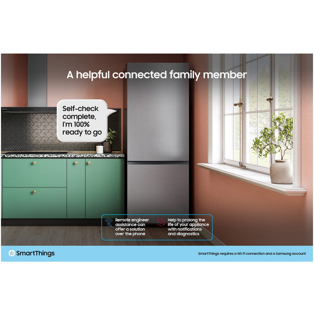 Samsung Series 7 RB34C632EBNEU SpaceMax 341L Non-Plumbed Frost Free Fridge Freezer Black