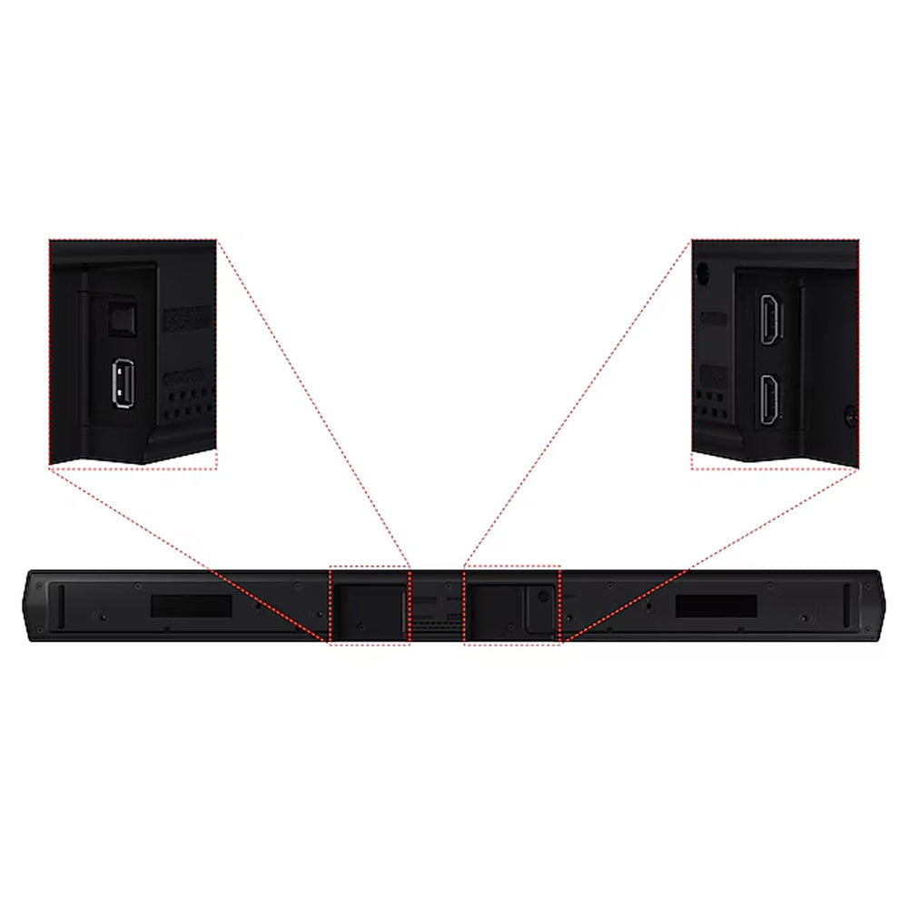 Samsung UE55U8020FKXXU 55 Inch Crystal UHD 4K Smart TV and HW-B530XU 2.1 Ch Wireless Soundbar with Subwoofer Bundle