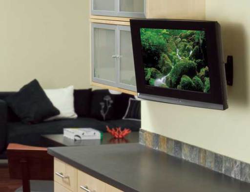 SANUS MF215-B2 Full-Motion Wall Mount for 13" - 39" flat-panel TVs — extends 15" Black