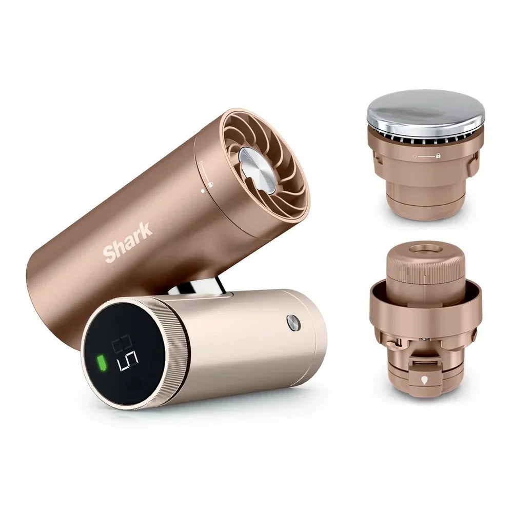 Shark ChillPill 3-in-1 Fan, Mist & InstaChill System – Iced Latte FA022UKBR