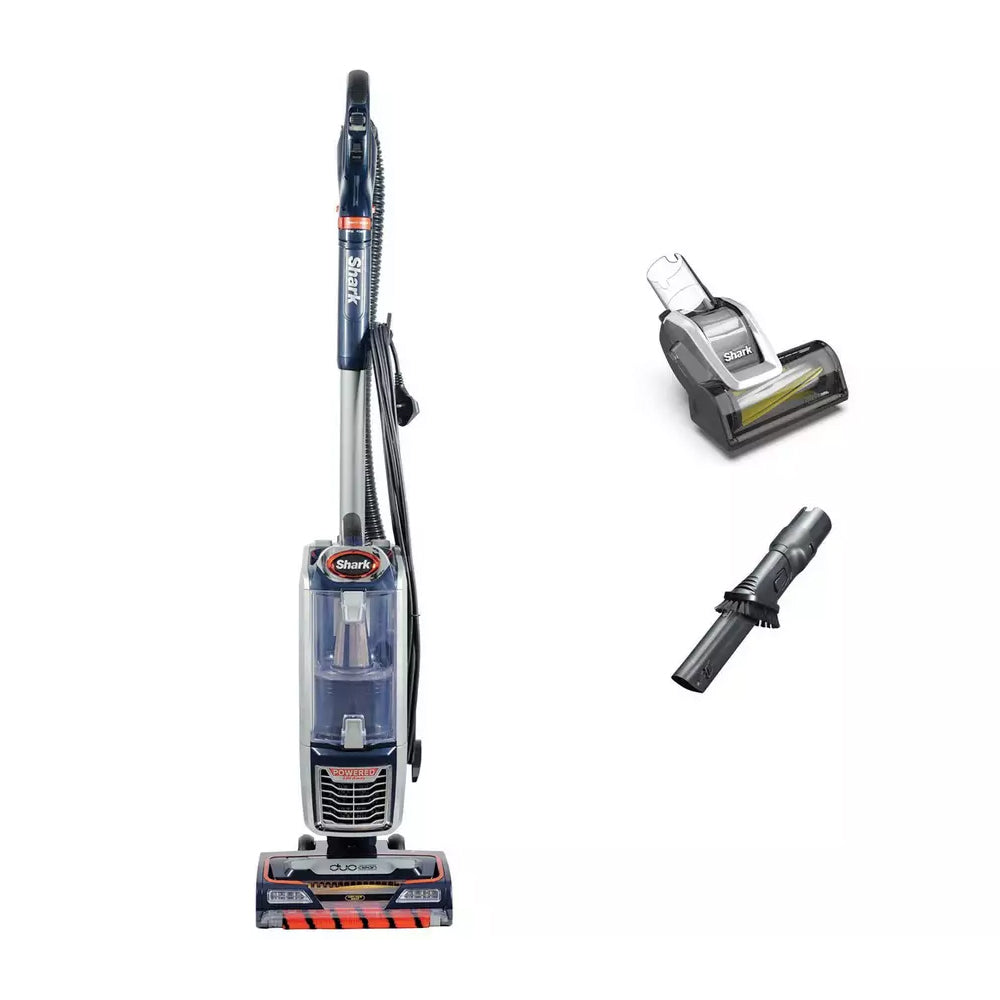 Shark® NZ801UKT Anti Hair Wrap Upright Vacuum Cleaner with Powered Lift-Away TruePet Deep Navy & Orange
