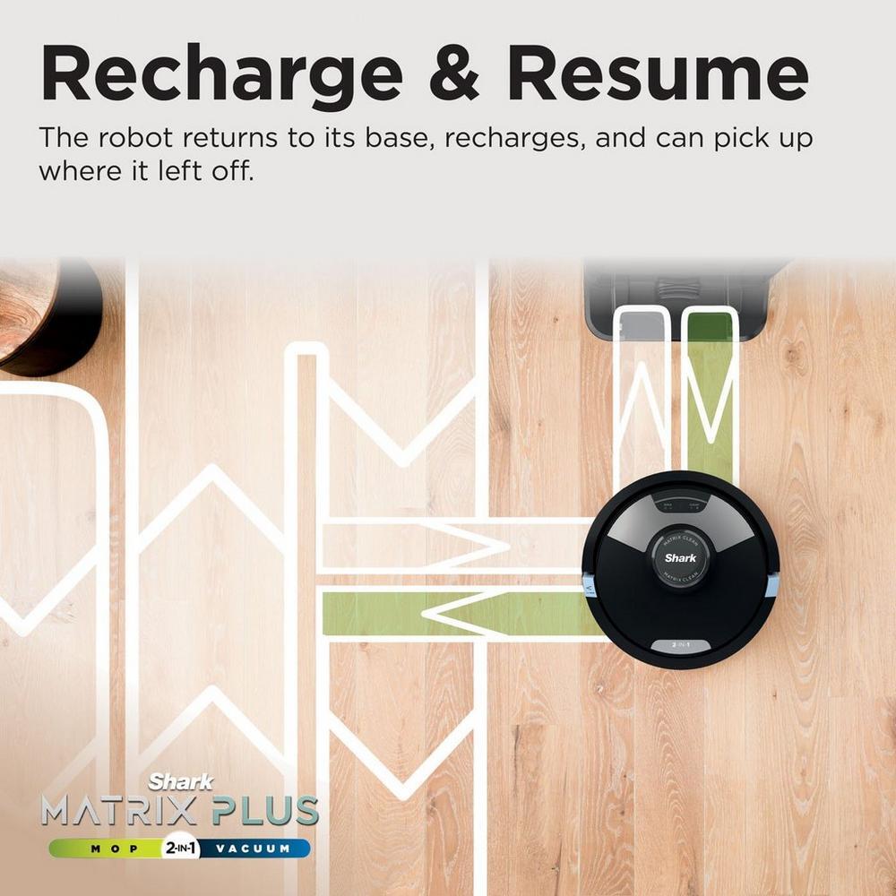 Shark RV2620WDUK Matrix Plus 2 in 1 Robot Vacuum and Mop
