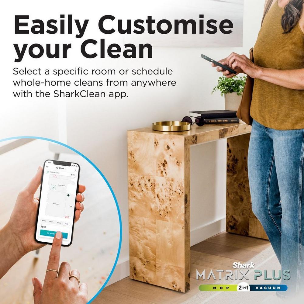 Shark RV2620WDUK Matrix Plus 2 in 1 Robot Vacuum and Mop