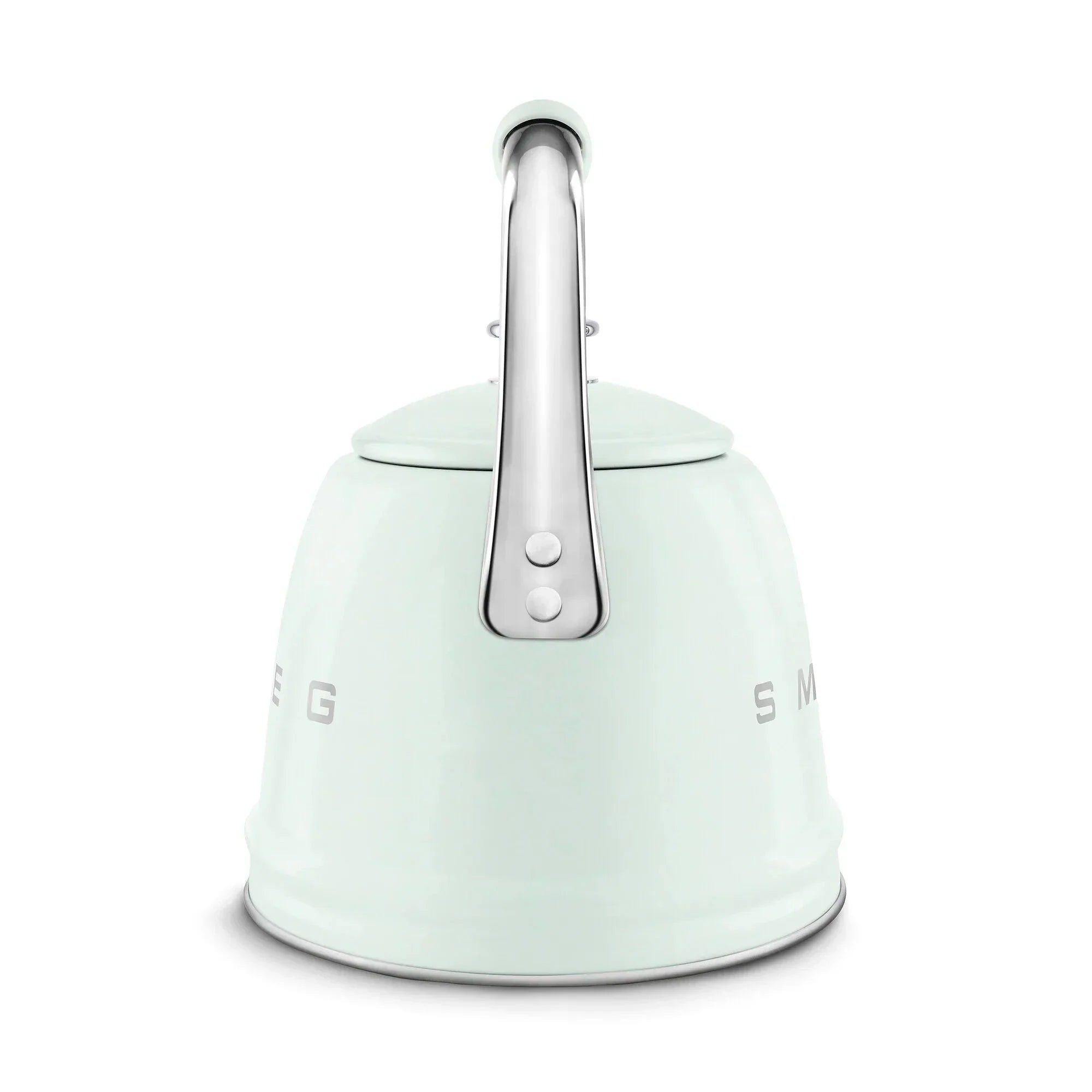 Smeg WKF01PG Retro 50s Style Whistling Hob Kettle Pastel Green