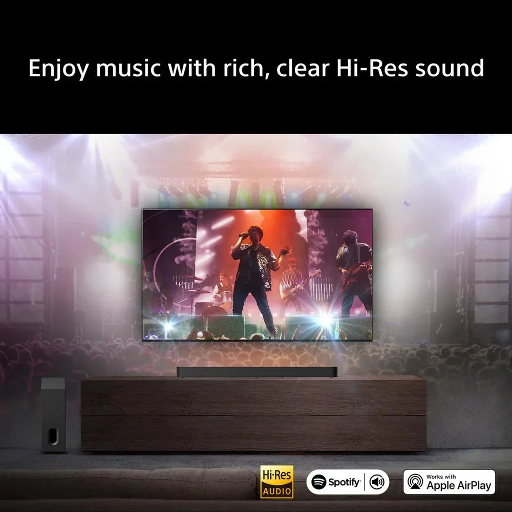 Sony BRAVIA Theatre Bar 7 + S (HTA7100KIT) Dolby Atmos Soundbar with SASW7 100W Subwoofer