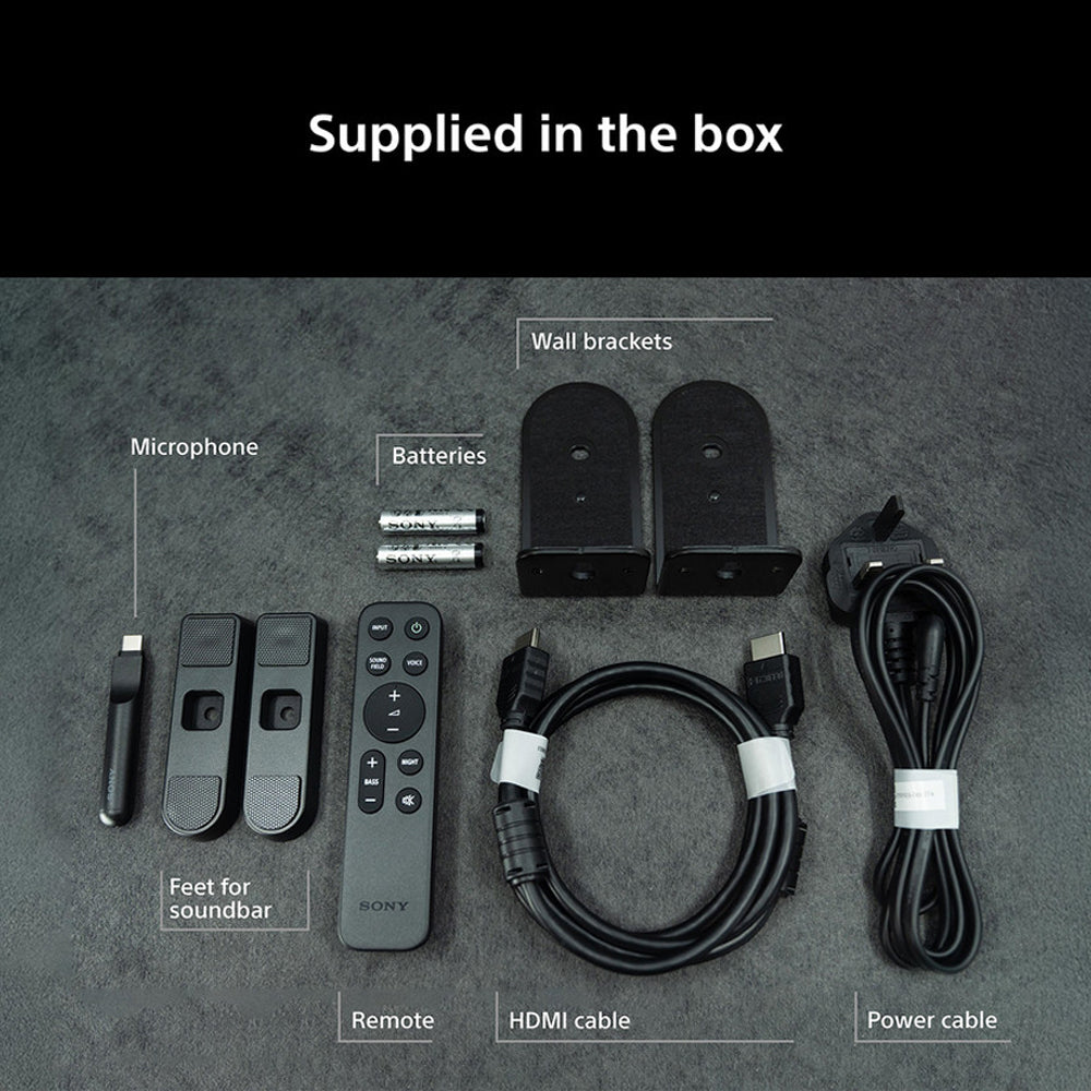 Sony BRAVIA Theatre Trio + SR (HT-A8KIT) Dolby Atmos / DTS:X 5.1.4 Home Cinema System