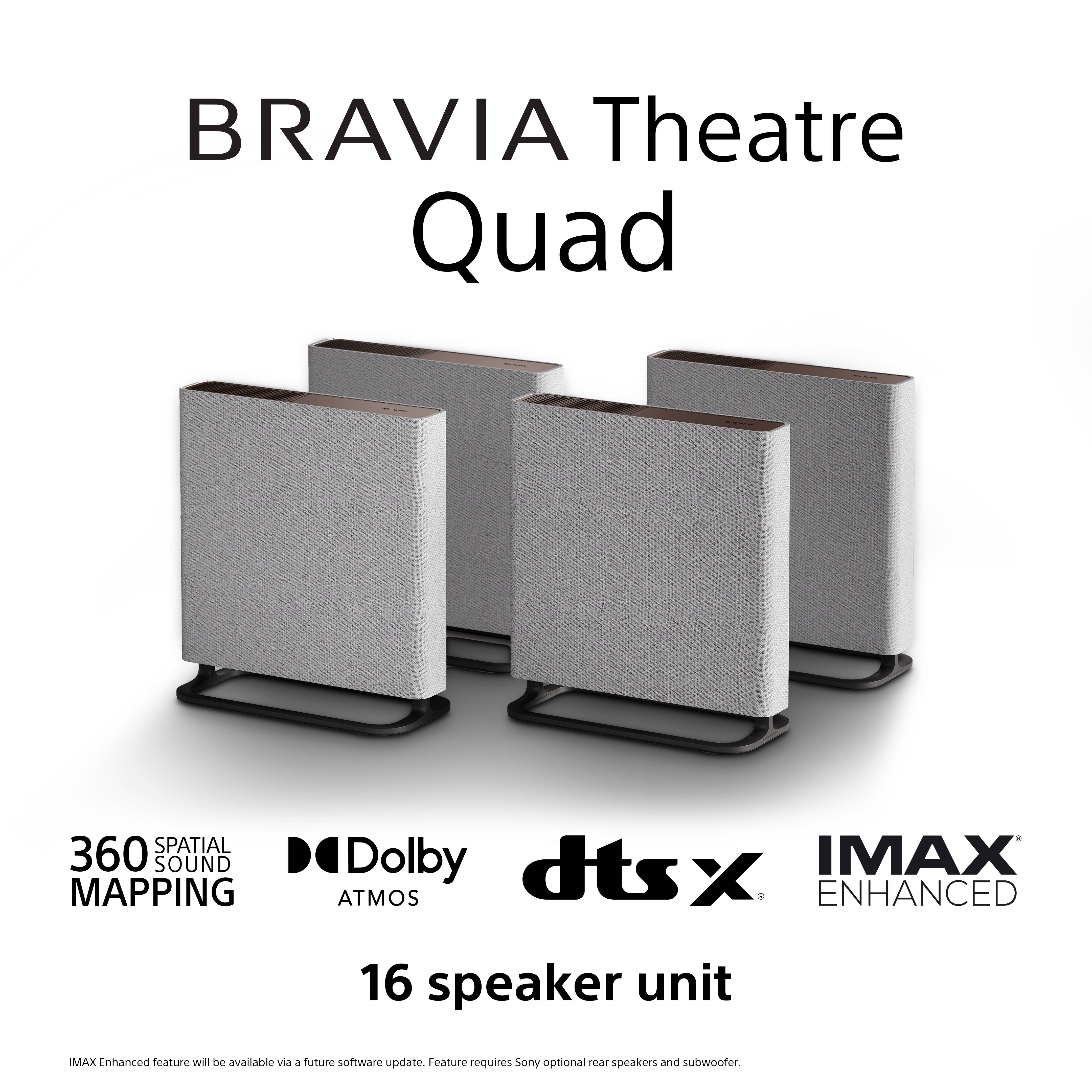 Sony Bravia Theatre Quad HT-A9M2 Flagship Home Theatre Speaker System with 360 Spatial Sound Mapping