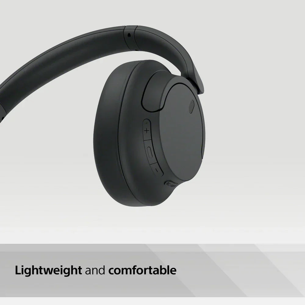 Sony PS-LX3BT Wireless Bluetooth Turntable with WH-CH720N Wireless Noise Cancelling Headphones - Black