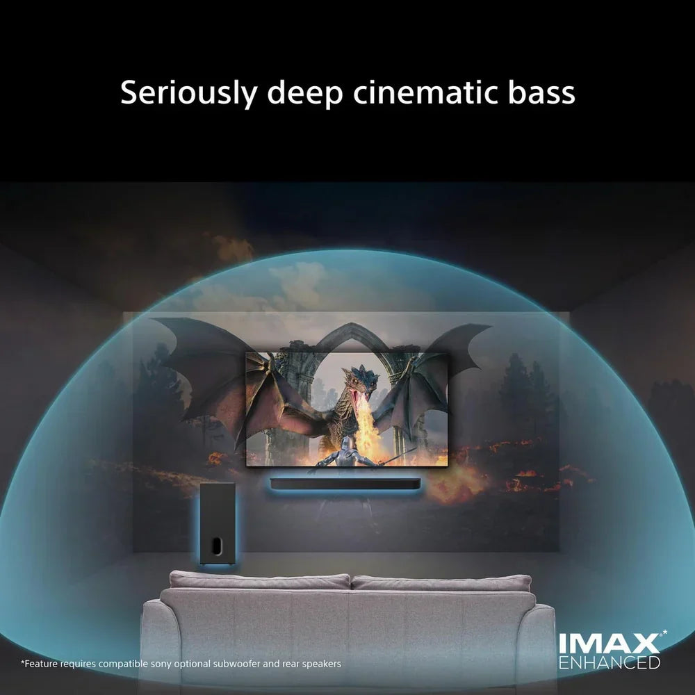 Sony SASW8 BRAVIA Theatre Sub 8 300W Wireless Subwoofer for Sound bar or Home Theatre Sound System