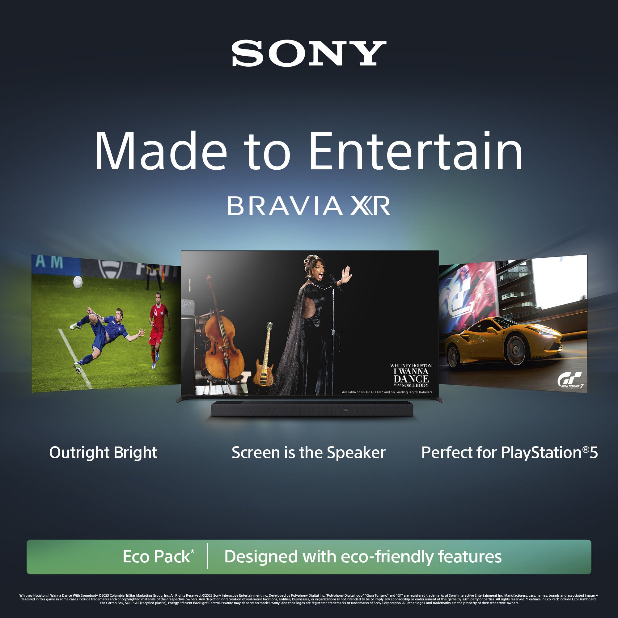 Sony XR77A95LPU 77 Inch A95L 4K UHD HDR Google Smart Bravia TV