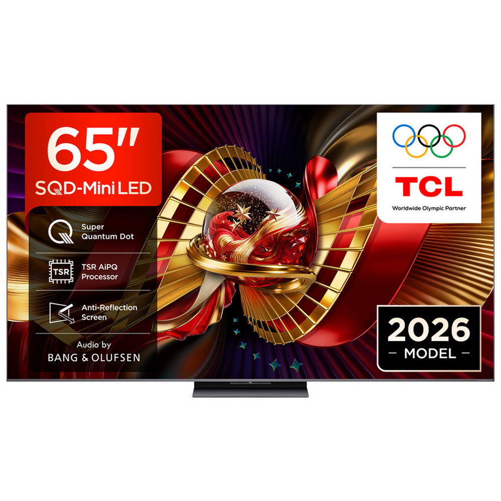 TCL 65C8L-UK 65 Inch C8L 4K Ultra HD HDR Premium SQD-Mini LED Smart TV 2026