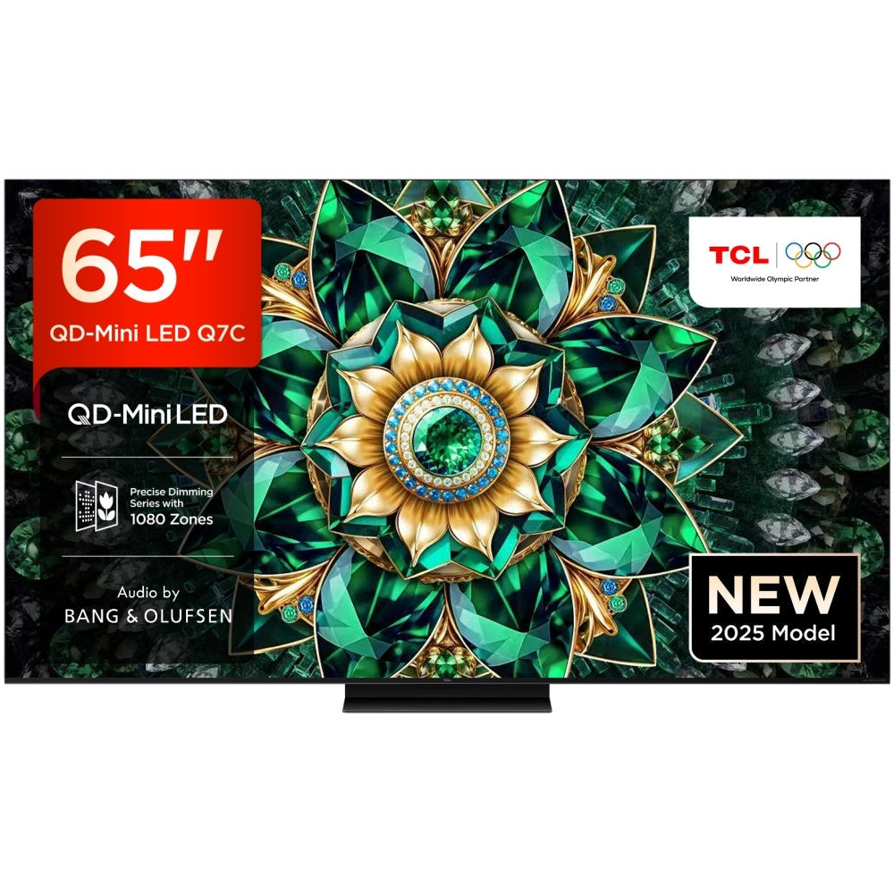 TCL 65Q7C-UK 65 Inch Q7C 4K Ultra HD HDR QD-Mini LED Smart Google TV