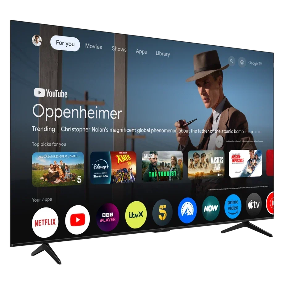 TCL 85P7K-UK 85 Inch P7K 4K QLED Ultra HD HDR Direct LED Smart Google TV