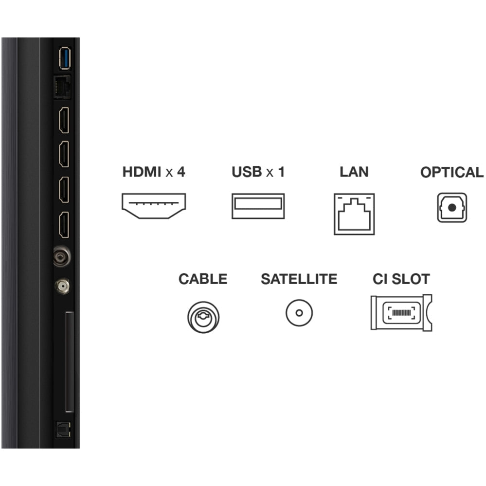 TCL 85Q6C-UK 85 Inch Q6C 4K Ultra HD HDR QD-Mini LED Smart Google TV