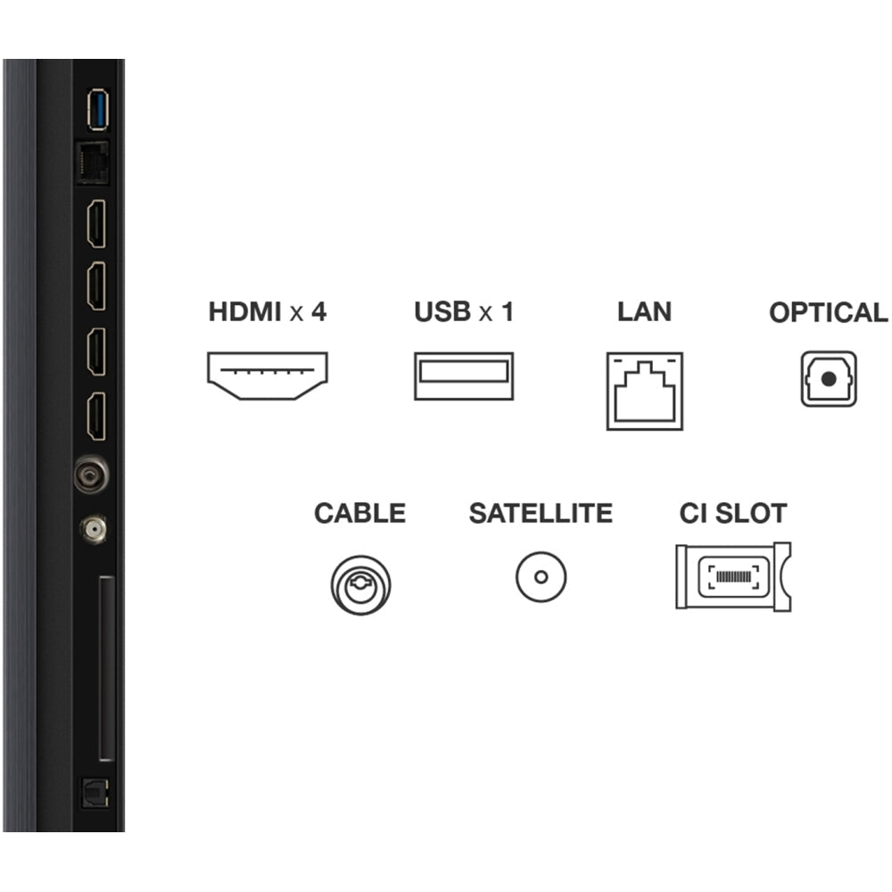 TCL 98Q6C-UK 98 Inch Q6C 4K Ultra HD HDR QD-Mini LED Smart Google TV