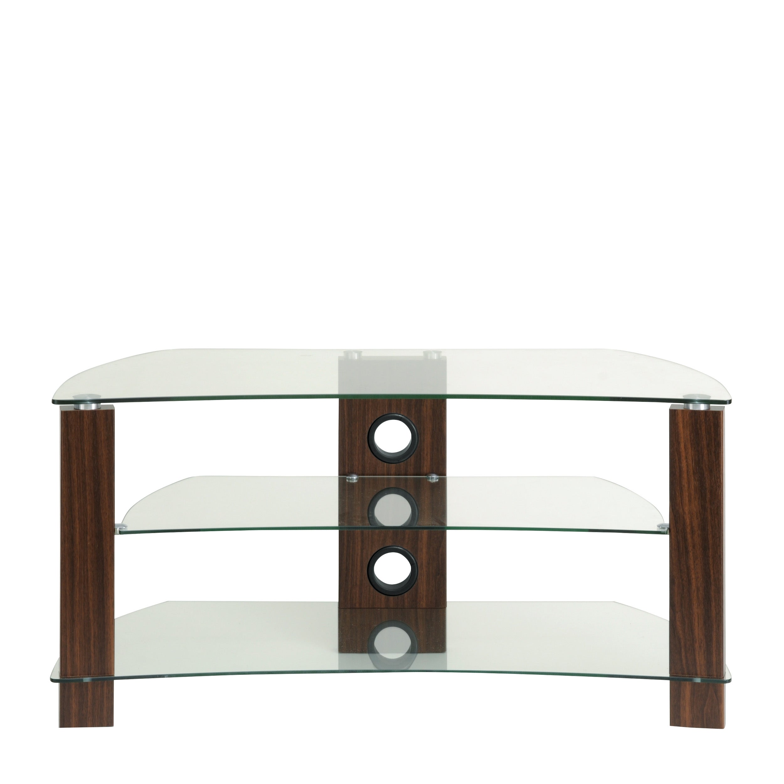 TTAP Vision Curve 1200 TV Stand Walnut