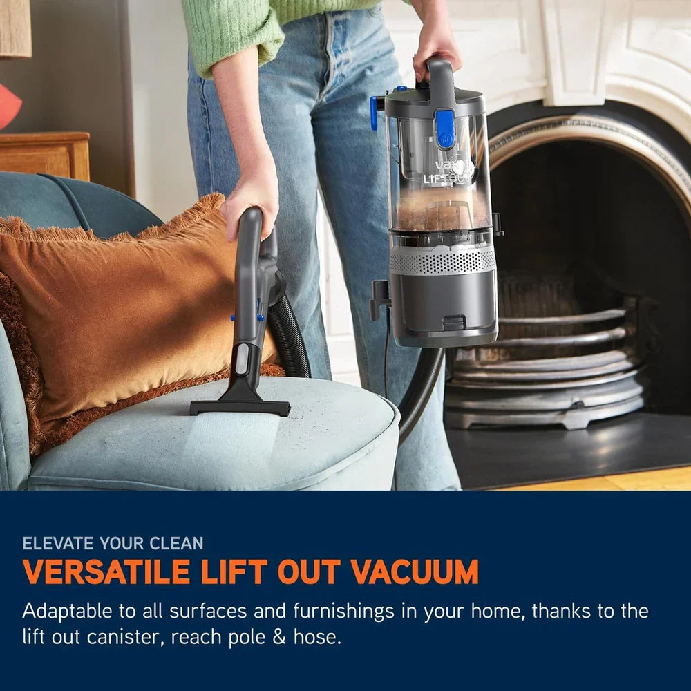 Vax LiftOut Reach Pet CDUP-LOXR Corded Upright Vacuum - Graphite Blue