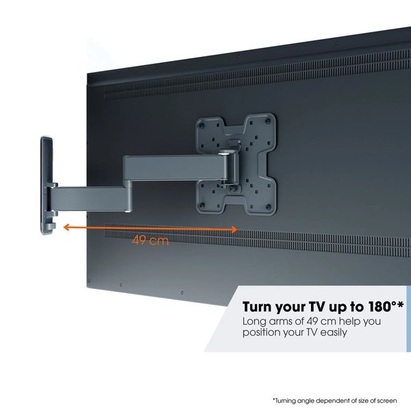 Vogels Comfort TVM 3245 Full-Motion TV Wall Mount for TVs from 19 to 43 inches black