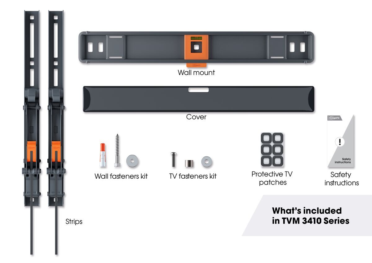 Vogels Comfort TVM 3415 Tilting TV Wall Mount for TVs from 32 to 65 inches