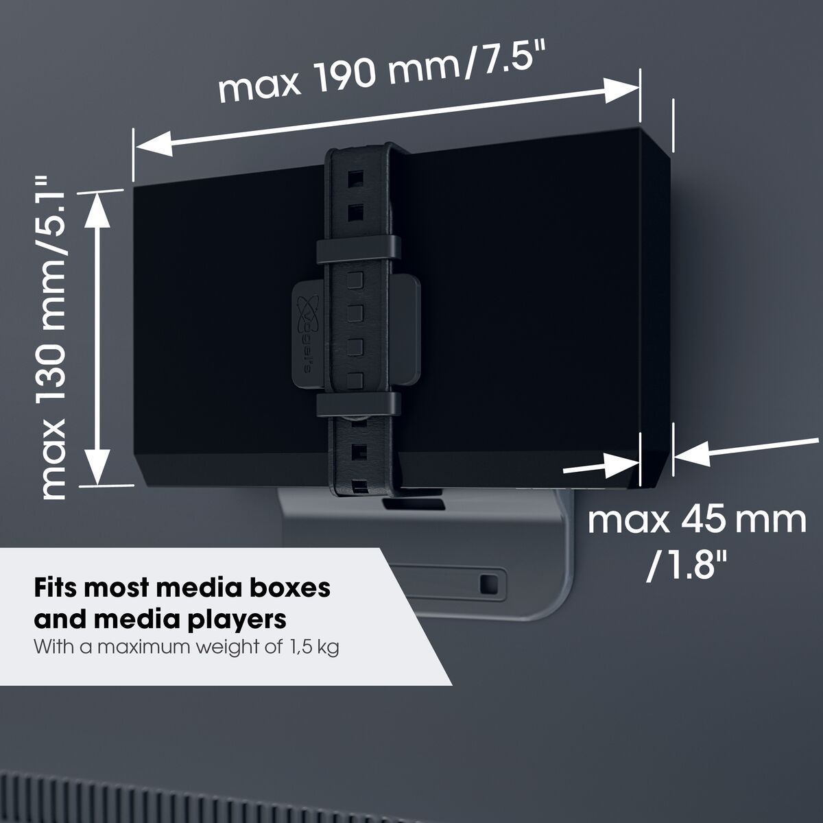 Vogels TVA 6400 Media box mount