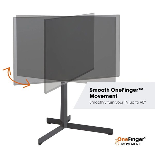 Vogels TVS 3690 TV Floor Stand black for TVs from 40 to 77 inches
