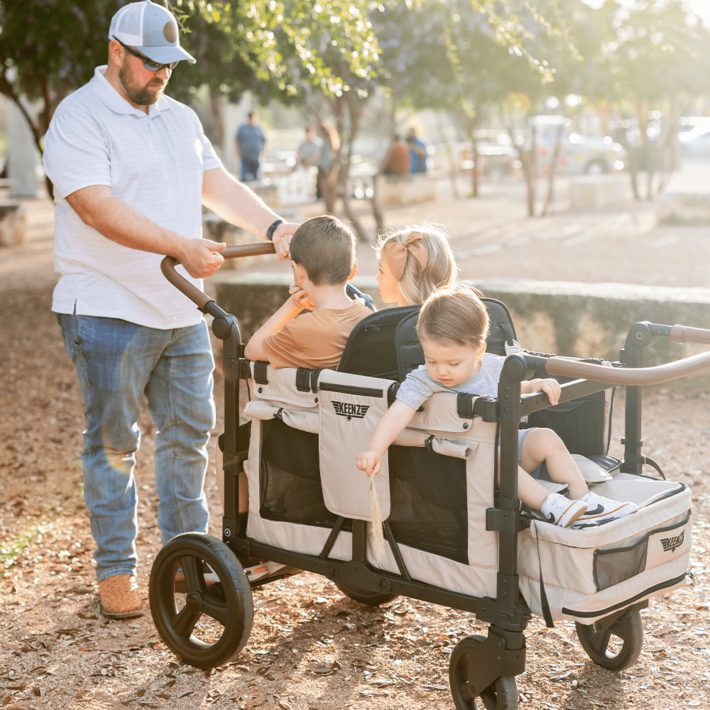 Keenz Stroller Wagons Keenz Vyo͞o The Seating Chameleon Stroller Wagon 4-Passengers