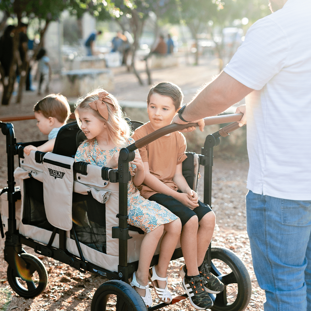 Keenz Stroller Wagons Keenz Vyo͞o The Seating Chameleon Stroller Wagon 4-Passengers