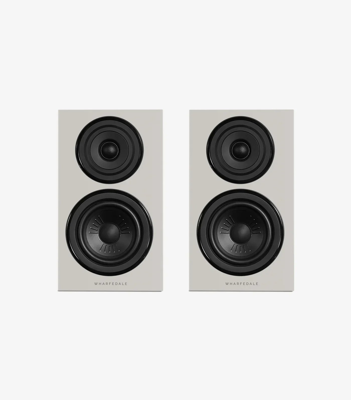 Wharfedale Diamond 12.1i Compact 2 way Standmount Bookshelf Speakers Pair - Grey