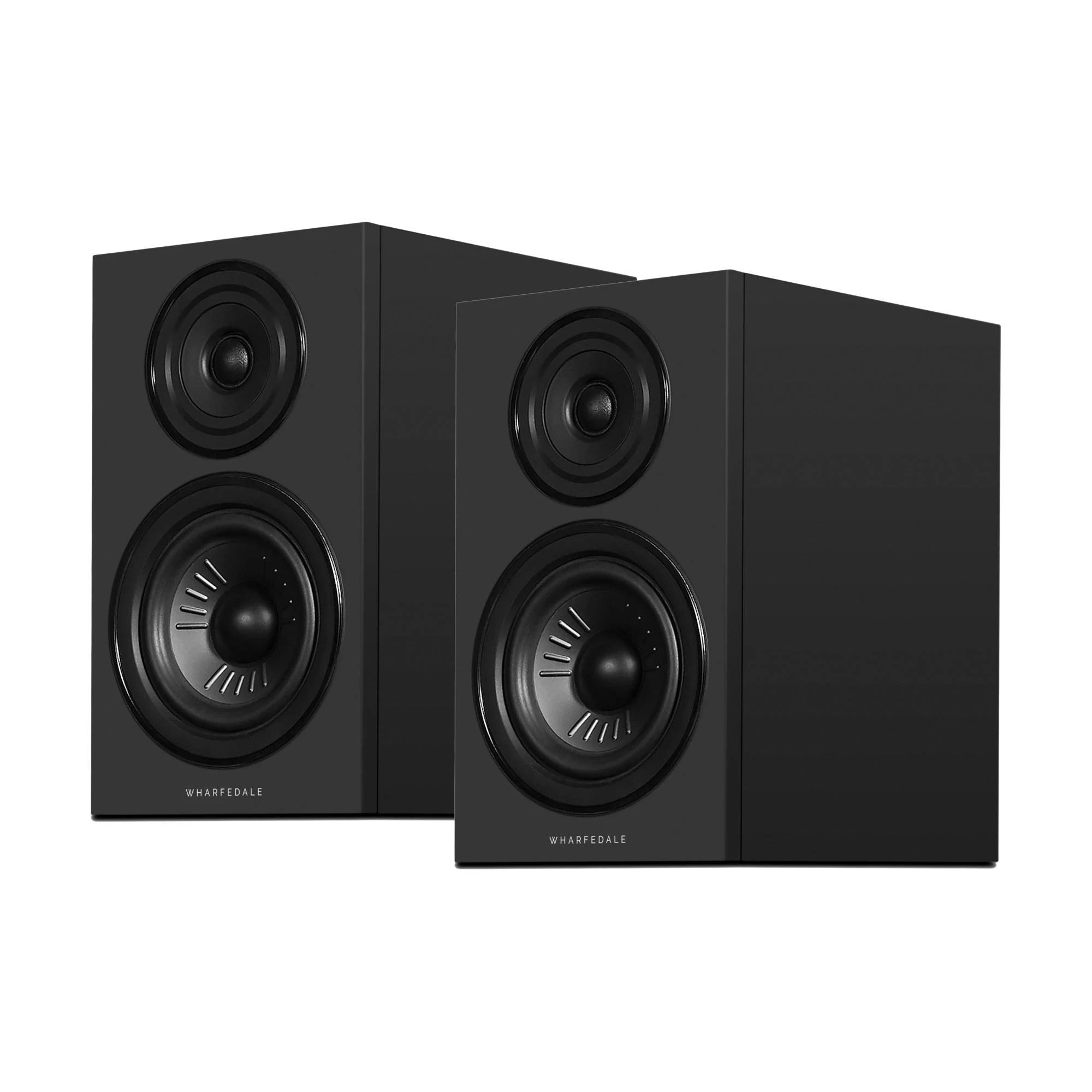 Wharfedale Diamond 12.2i Standmount Bookshelf Speakers Compact 2 way Pair - Black