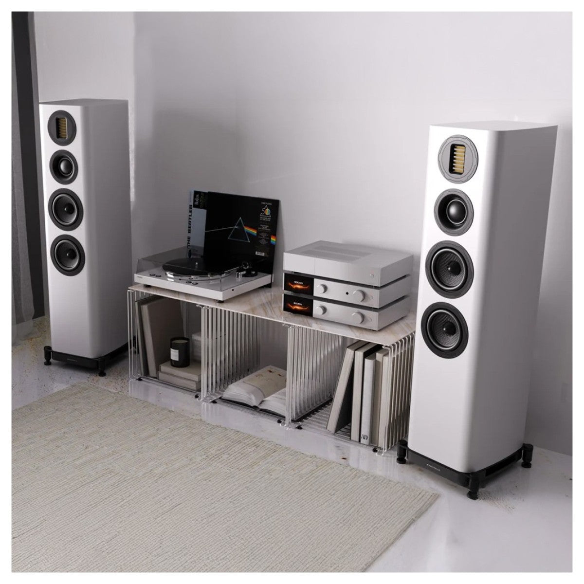 Wharfedale EVO 5.3 Floorstanding Speakers Pair Lunar Grey