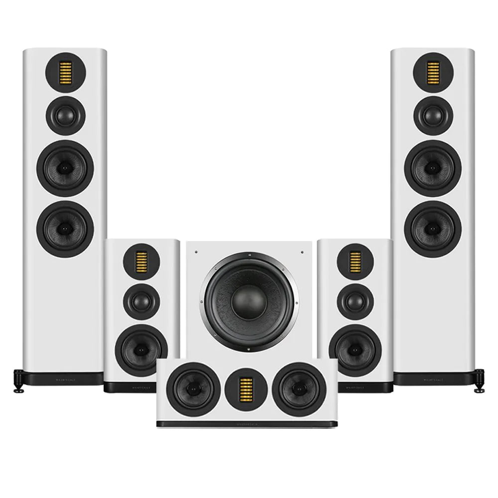 Wharfedale EVO 5.4 HCP 5.1 Surround Sound Home Cinema Speakers Package White