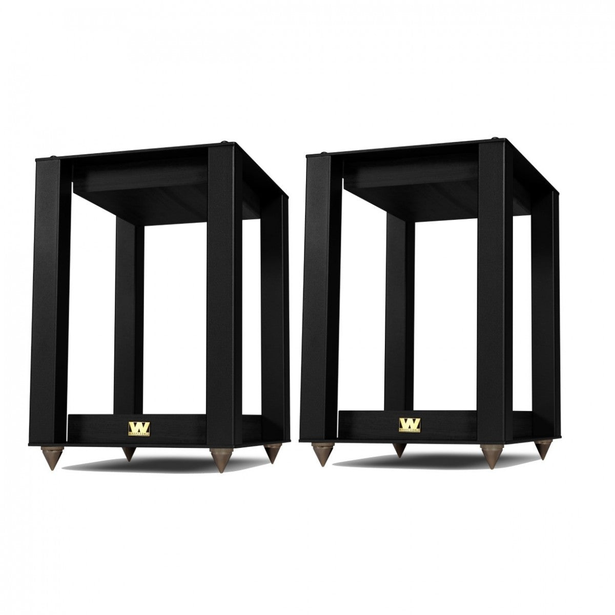 Wharfedale Linton Speaker Stands Pair for Linton and Super Linton Speakers - Black Oak