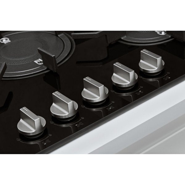Whirlpool POW 75D2NB Gas Hob 5 Burners 75cm Black