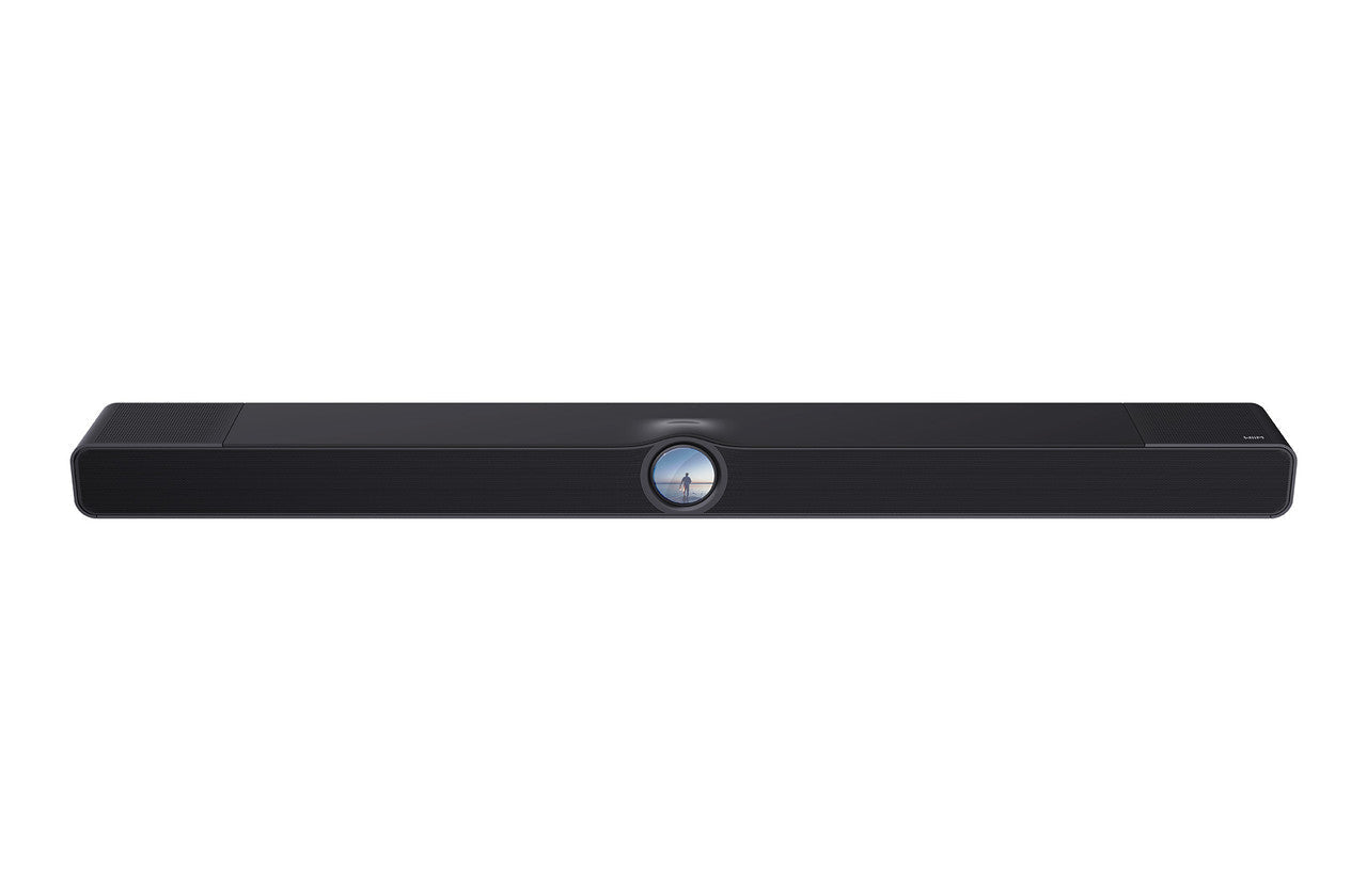 WiiM Bar 3.0.2 Dolby Atmos and DTS:X Soundbar with Touchscreen Display - Gloss Black