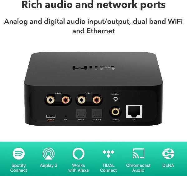 WiiM Pro Plus Audiophile Grade Multi-Room Music Streamer