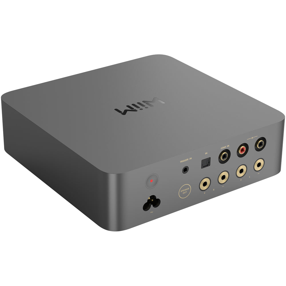 WiiM Vibelink Amp High-Performance Stereo Amplifier Space Grey