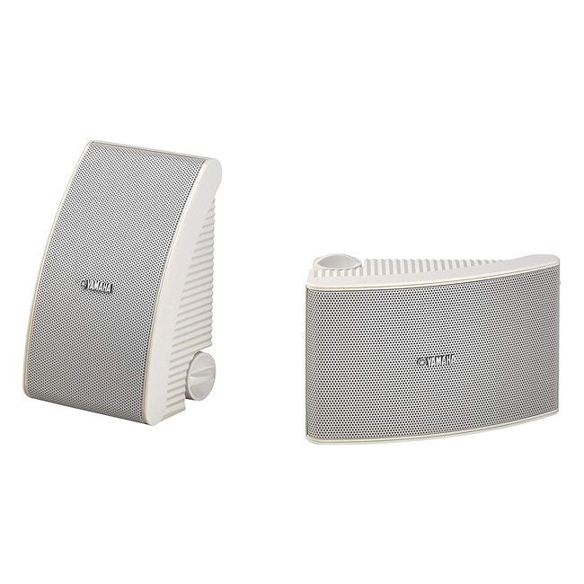 Yamaha NSAW392 All weather Pair of Outdoor speakers White
