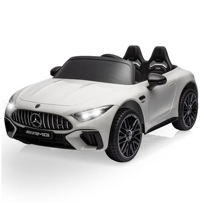 Garvee 12V Mercedes-Benz SL63 Ride-On Car: Remote Control, 2x35W Motors, 3-8 MPH, LED Lights, MP3, USB, Bluetooth, for Ages 3-7