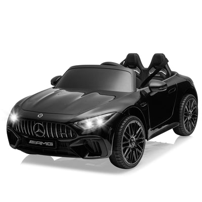 Garvee 12V Mercedes-Benz SL63 Ride-On Car: Remote Control, 2x35W Motors, 3-8 MPH, LED Lights, MP3, USB, Bluetooth, for Ages 3-7