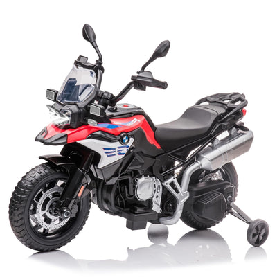 Garvee Ride - P Series: 12V 7AH Kids Motorcycle + High/Low Speed + EVA Tire + LED Headlights + Spring Suspension + Music + Training Wheels + Boys and Girls