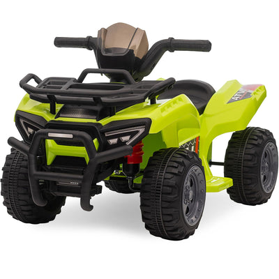 Garvee Kids ATV 4 Wheeler 6V Ride On Toy Car for Toddlers 18-48 Months with Music Green, 27.5"L x 16.5"W x 17.7"H
