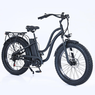 Garvee Beach Electric Cycle, 750W Brushless Motor, 26" Mountain Bike for Adults, 48V/16Ah Removable Battery, Max Speed 32 Miles/Hour, Use Larger Size Display,7 Gears e-Bike,4 Modes