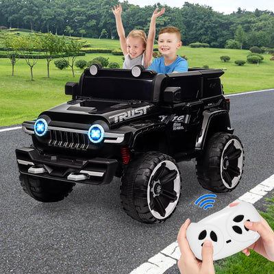 Garvee Ride - P Series: 12V 2-Seater Kids Ride-On Car: Remote Control, Music, LED Lights, for Ages 3-8
